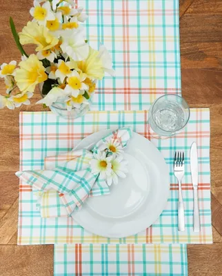 Bunny Trail Plaid Placemats, Set of 6