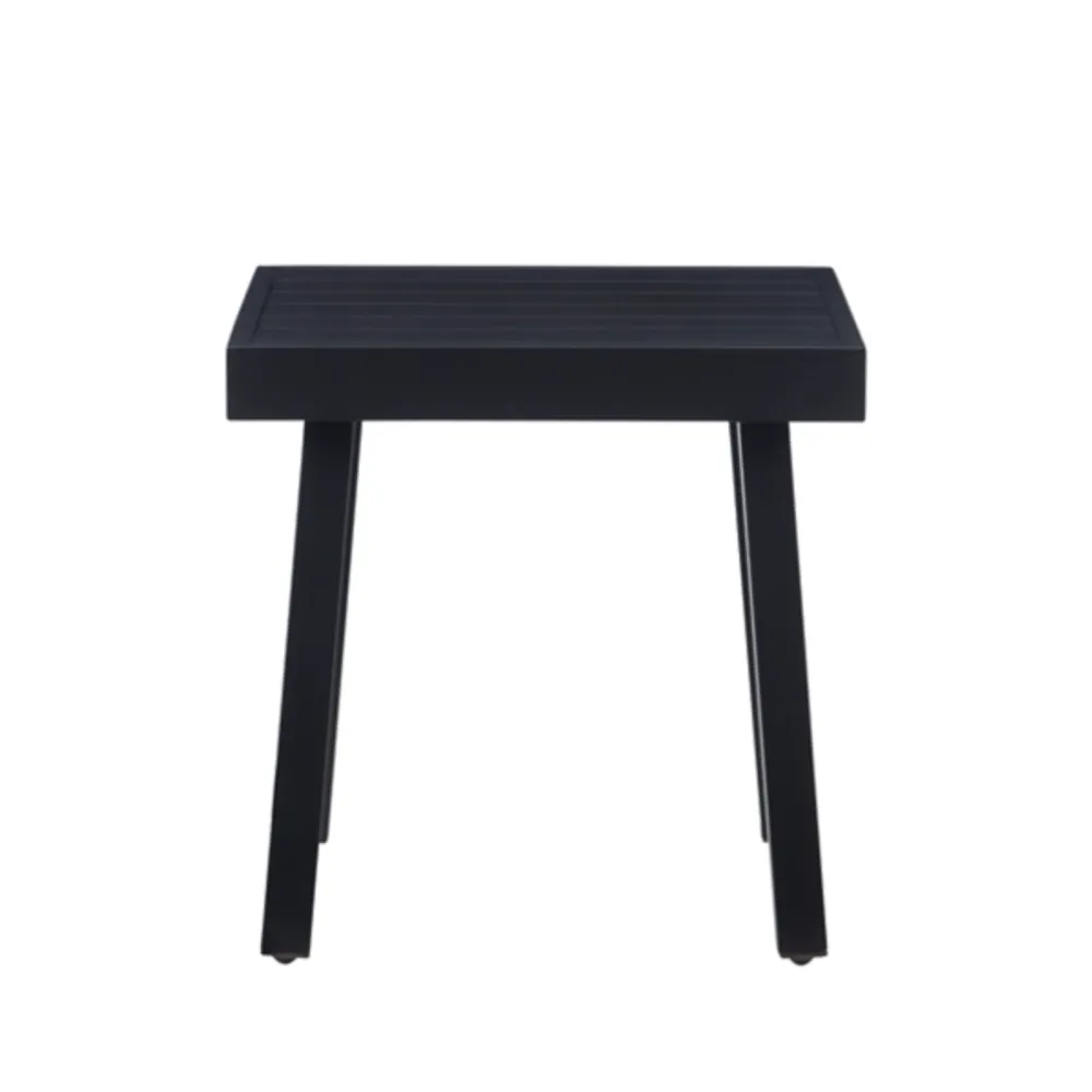 Black Holland Outdoor Side Table