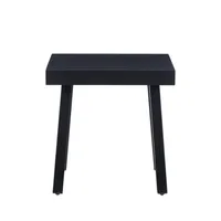 Black Holland Outdoor Side Table