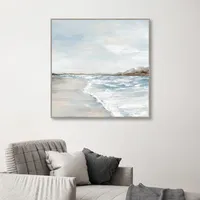 Ocean Dreams Framed Canvas Art Print