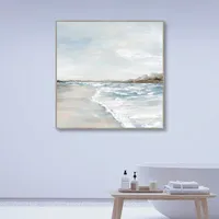 Ocean Dreams Framed Canvas Art Print