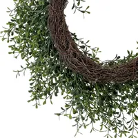 Green Tea Leaf Wreath