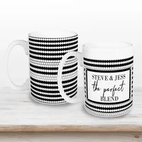 Personalized Perfect Blend Mugs, Set of 2