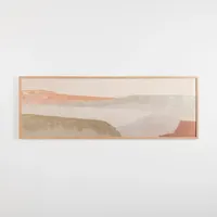 Abstract Desert Framed Art Print