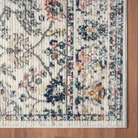 Agnes Classic Floral Scroll Area Rug