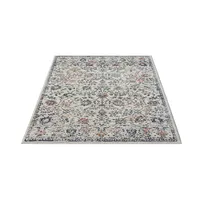 Agnes Classic Floral Scroll Area Rug