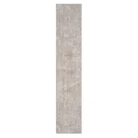 Beige Modern Abstract Runner, 2x8