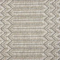 Tan Chevron Indoor/Outdoor Area Rug, 5x7