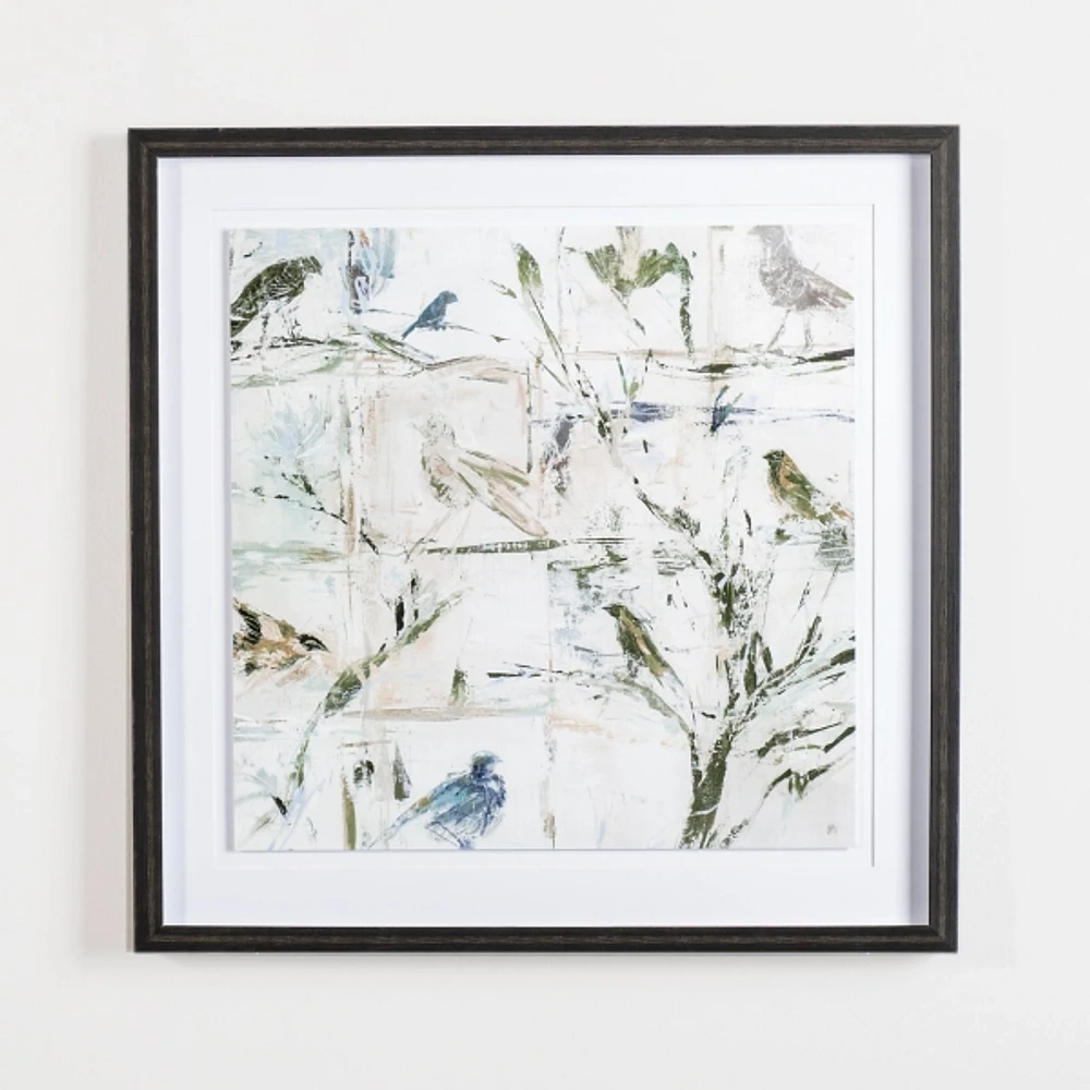 Exotic Aviary Framed Art Print