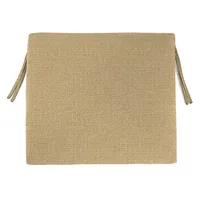 Beige French Edge 2-pc. Outdoor Seat Cushion Set