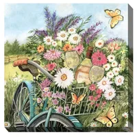 Brandy's Bike Outdoor Canvas Art