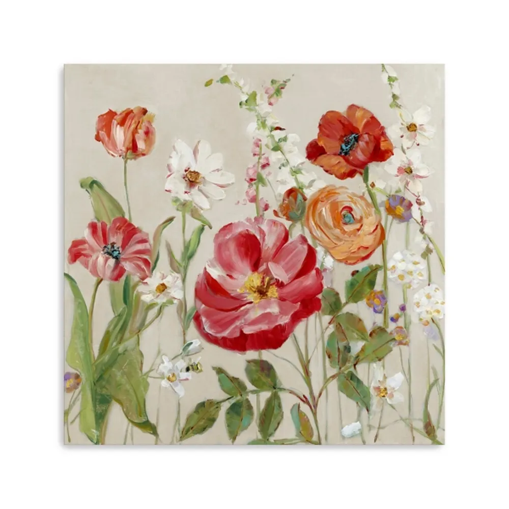 Garden Menagerie Canvas Art Print