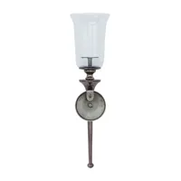 Black Nickel Bell Sconce