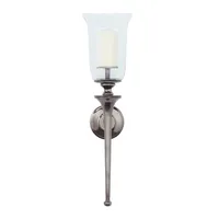 Black Nickel Bell Sconce