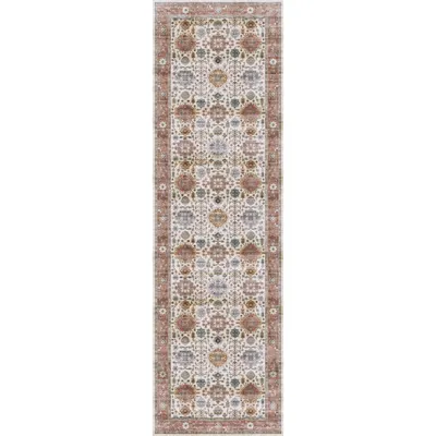 Fiona Vintage Bordered Runner, 2x7