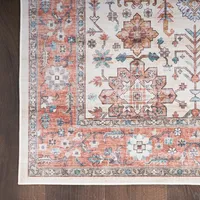 Fiona Vintage Bordered Area Rug, 5x7