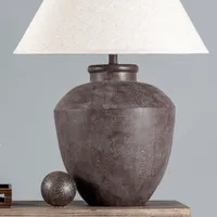 Bronze Urn Resin Table Lamp