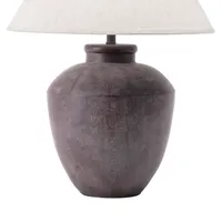 Bronze Urn Resin Table Lamp