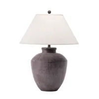 Bronze Urn Resin Table Lamp