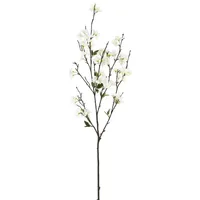 White Cherry Blossom Stems, Set of 3