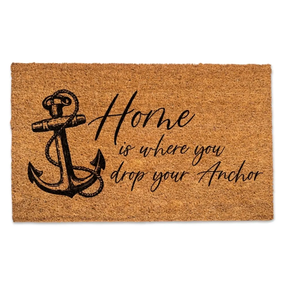 Home is Where You Drop Your Anchor Doormat