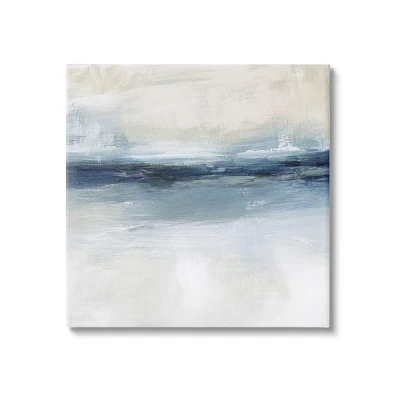 Abstract Nautical Horizon Canvas Print