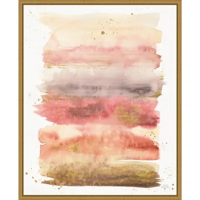 Desert Blooms I Framed Canvas Art Print