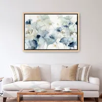 Glorious Ginko Framed Canvas Art Print