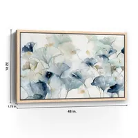 Glorious Ginko Framed Canvas Art Print