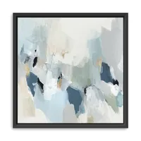 Little Talks II Framed Canvas Art Print