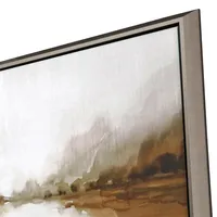 Firestone Lake View Framed Canvas Art Print