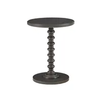 Wood Spindle Side Table