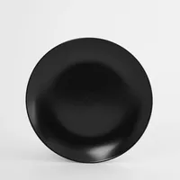 Black Semi Matte Modern 16-pc. Dinnerware Set