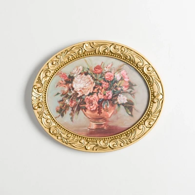 Renaissance Floral Framed Art Print