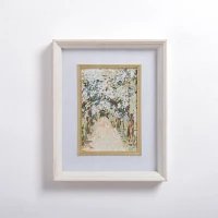 Garden Path Framed Art Print