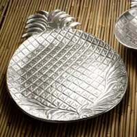 Silver Pineapple Serving Tray