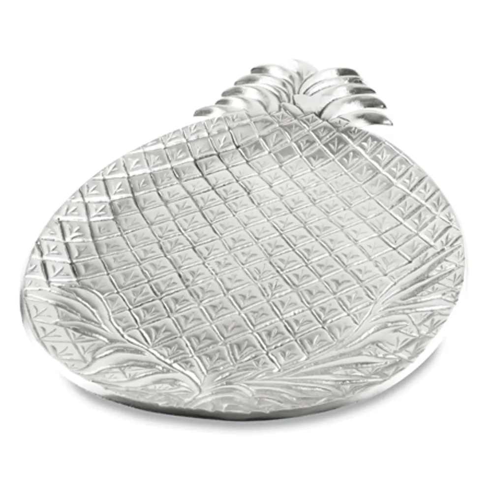 Silver Pineapple Serving Tray