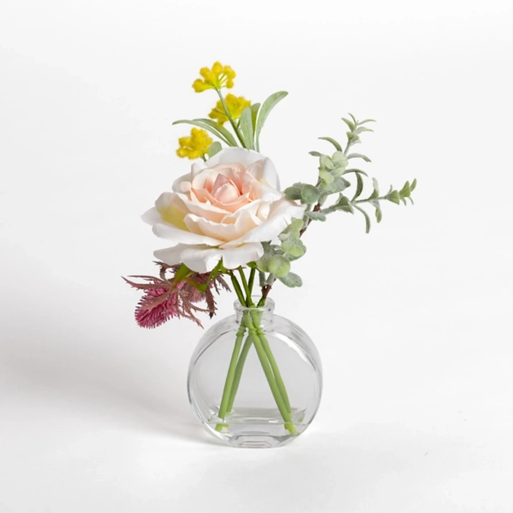 Rose Arrangement in Bud Vase