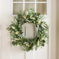 Eucalyptus and Baby's Breath Wreath