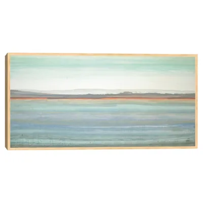 Long Landscape Framed Canvas Art Print