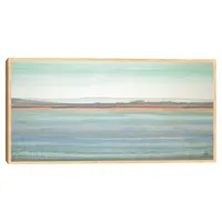 Long Landscape Framed Canvas Art Print