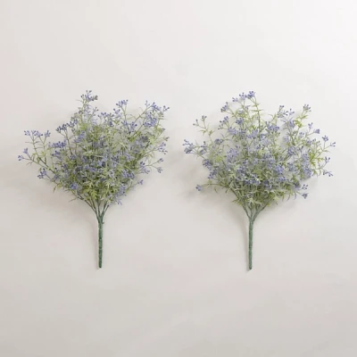 Lavender Wildflower Bushes, Set of 2