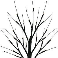 Brown LED Twig Halloween Tree