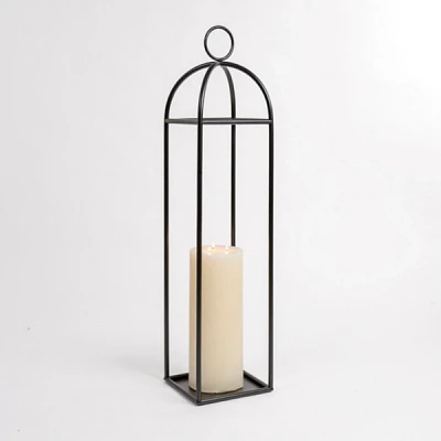 Black Iron Carlisle Lantern, 38 in.