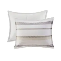 Jacquard Stripe 5-pc. Full/Queen Comforter Set