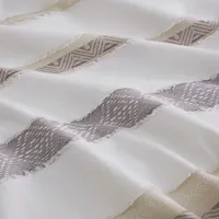 Jacquard Stripe 5-pc. Full/Queen Comforter Set