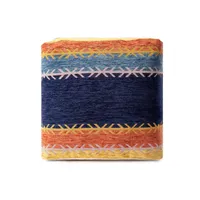 Boho Turkish Stripe Ultra-Soft Pouf