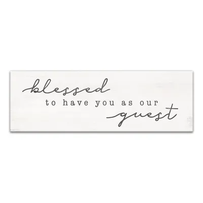 Blessed to Have You Canvas Wall Plaque