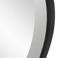 Frameless Beveled Wavy Wall Mirror