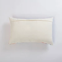 Multicolor Stripe Outdoor Lumbar Pillow